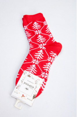 Шкарпетки жіночі новорічні кашемір